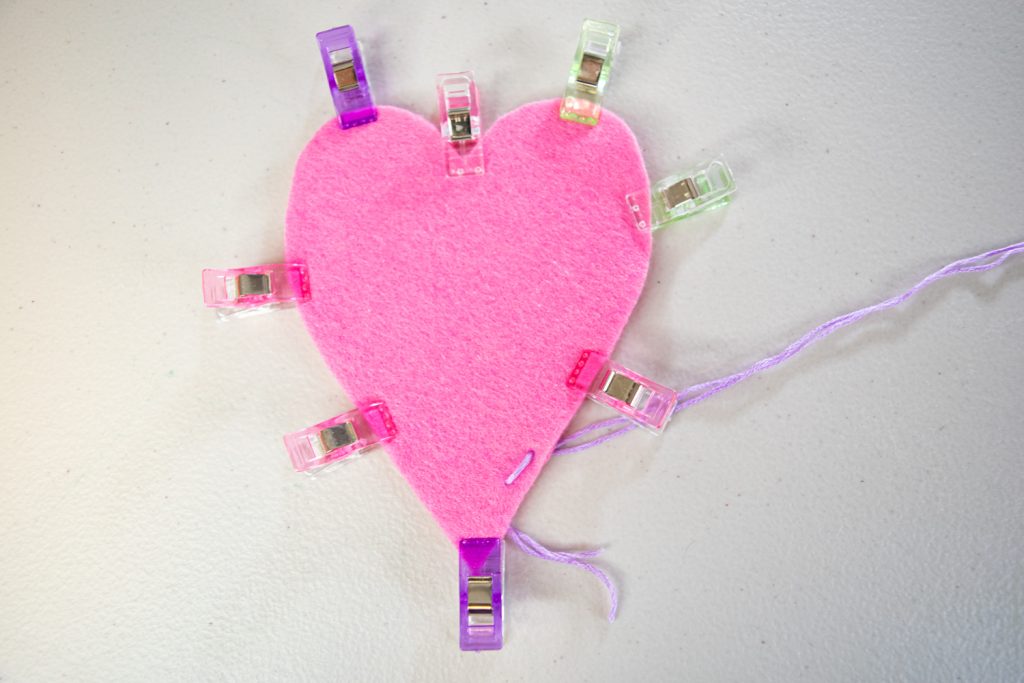 Heart Plushie Sewing Project for Kids - Gluesticks Blog