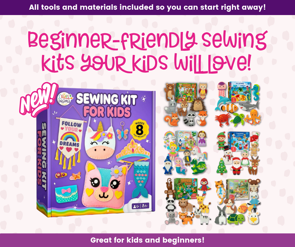 Craftorama Sewing Kits for Kids